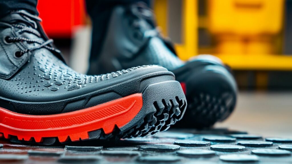 Les chaussures de travail et de sécurité antidérapante